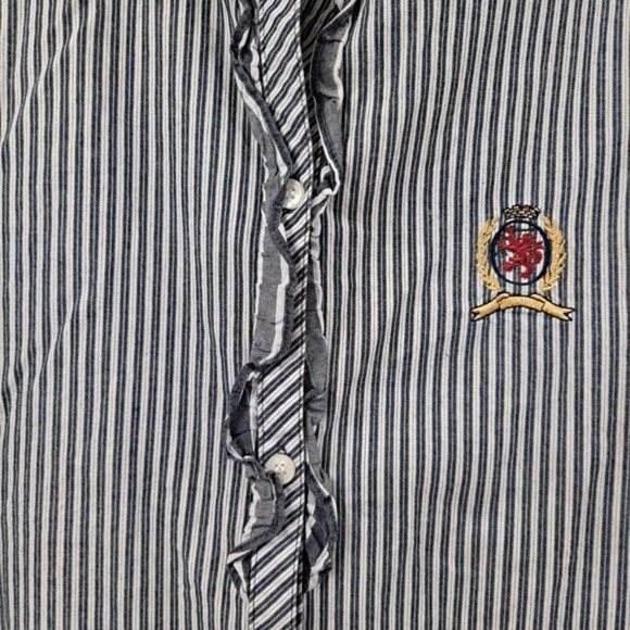 Tommy Hilfiger Sleepwear Ruffle and Embroidered Logo‎ - Picture 3 of 4